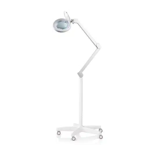LENTE DI INGRANDIMENTO CON SATIVO PER ESTETISTA LUCE LED 5 DIOTTRIE TOUCH