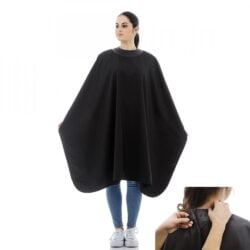 Mantella con colletto in neoprene Colletto gommato Impedisce il passaggio di acqua e capelli