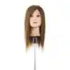 Testa Studio 100% capelli naturali umani capello 40 cm testa finta per parrucchiere