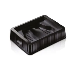 vasca pedicure in plastica nera