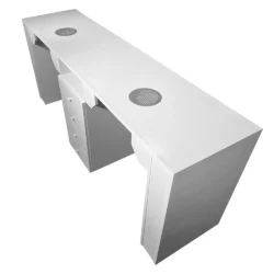 tavolo manicure doppia postazione estetista professionale con aspiratore professionale per estetista professionale