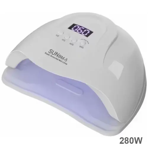Lampada UV LED 280W per estetista manicure ricostruzione unghie UV display digitale