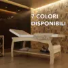 Lettino per massaggi Aurora Professionale in Legno Multistrato di Betulla