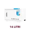 Sterilizzatore Scaldasalviette asciugamani 16 LITRI SCALDA ASCIUGAMANI hot cabinet bianco o nero