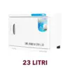 Sterilizzatore Scaldasalviette asciugamani 23 LITRI SCALDA ASCIUGAMANI hot cabinet bianco o nero
