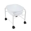 Carrello porta vasca pedicure podologica reggi vaschetta con ruote