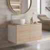 mobile sospeso con ante per centro estetico spa massaggi centro benessere