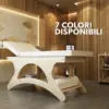 Lettino per massaggi ROMA Professionale in Legno Multistrato di Betulla