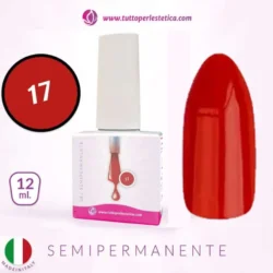 semipermanente senza TPO e HEMA tuttoperlestetica gel polish numero 17