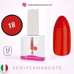 semipermanente senza TPO e HEMA tuttoperlestetica gel polish numero 18