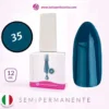semipermanente senza TPO e HEMA tuttoperlestetica gel polish numero 35