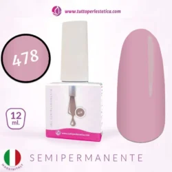 semipermanente senza TPO e HEMA tuttoperlestetica gel polish numero 478