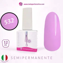 semipermanente senza TPO e HEMA tuttoperlestetica gel polish numero 532