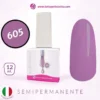 semipermanente senza TPO e HEMA tuttoperlestetica gel polish numero 605