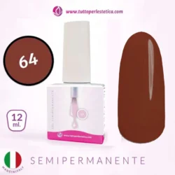 semipermanente senza TPO e HEMA tuttoperlestetica gel polish numero 64