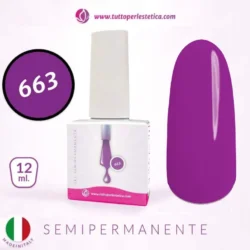 semipermanente senza TPO e HEMA tuttoperlestetica gel polish numero 663