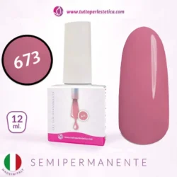 semipermanente senza TPO e HEMA tuttoperlestetica gel polish numero 673