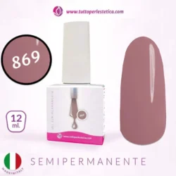 semipermanente senza TPO e HEMA tuttoperlestetica gel polish numero 869