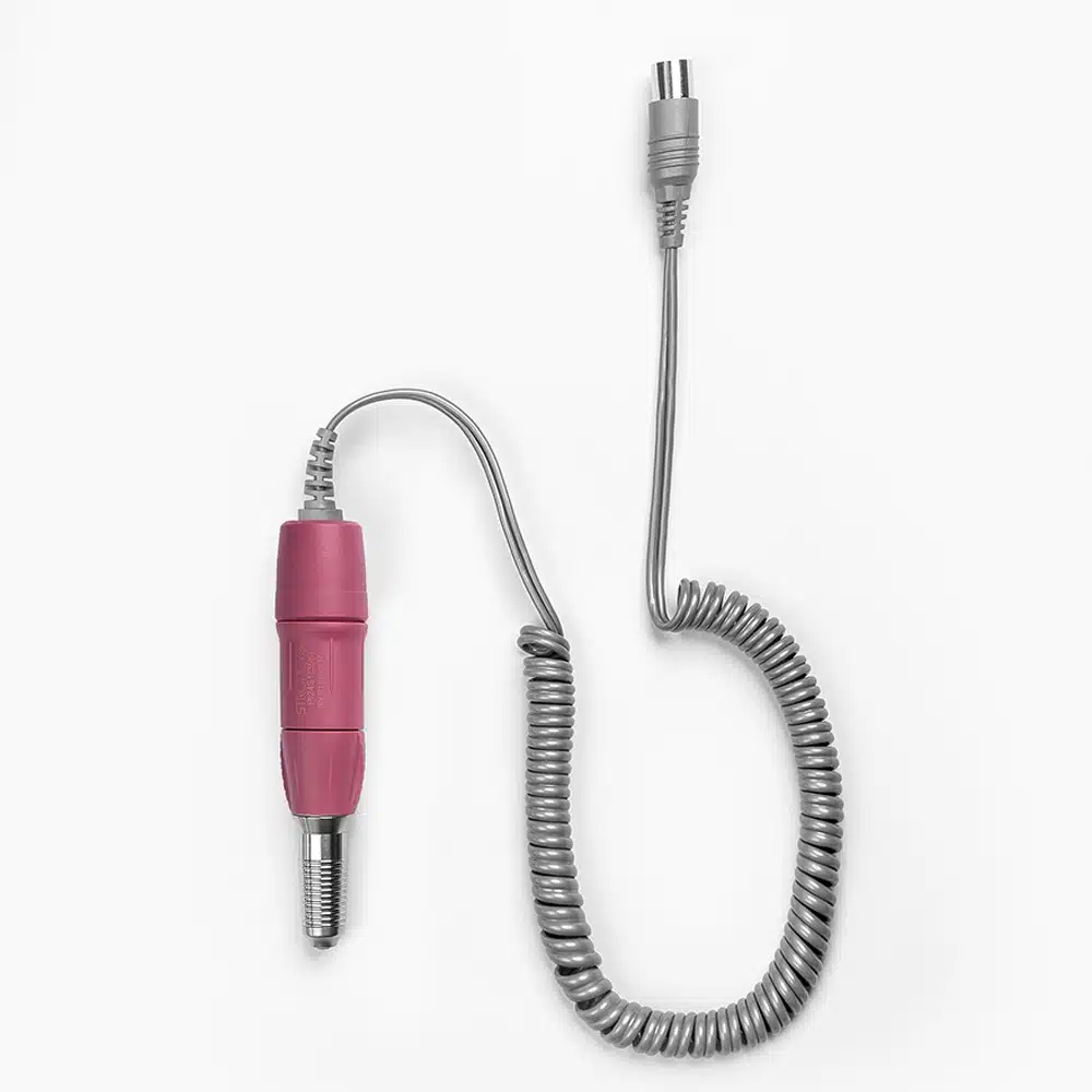 Fresa Manicure Coreana micromotore professionale 35.000 giri/m Strong B350 della Saeshin grigia rosa - immagine 3