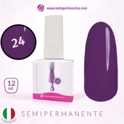 semipermanente senza TPO e HEMA tuttoperlestetica gel polish numero 24