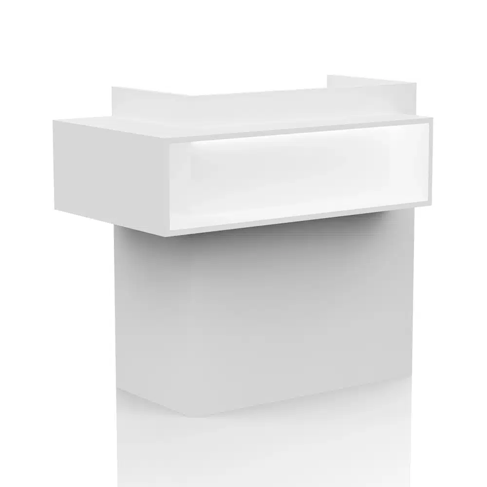 Banco Cassa Reception con Ripiano LED – Made in Italy - immagine 3