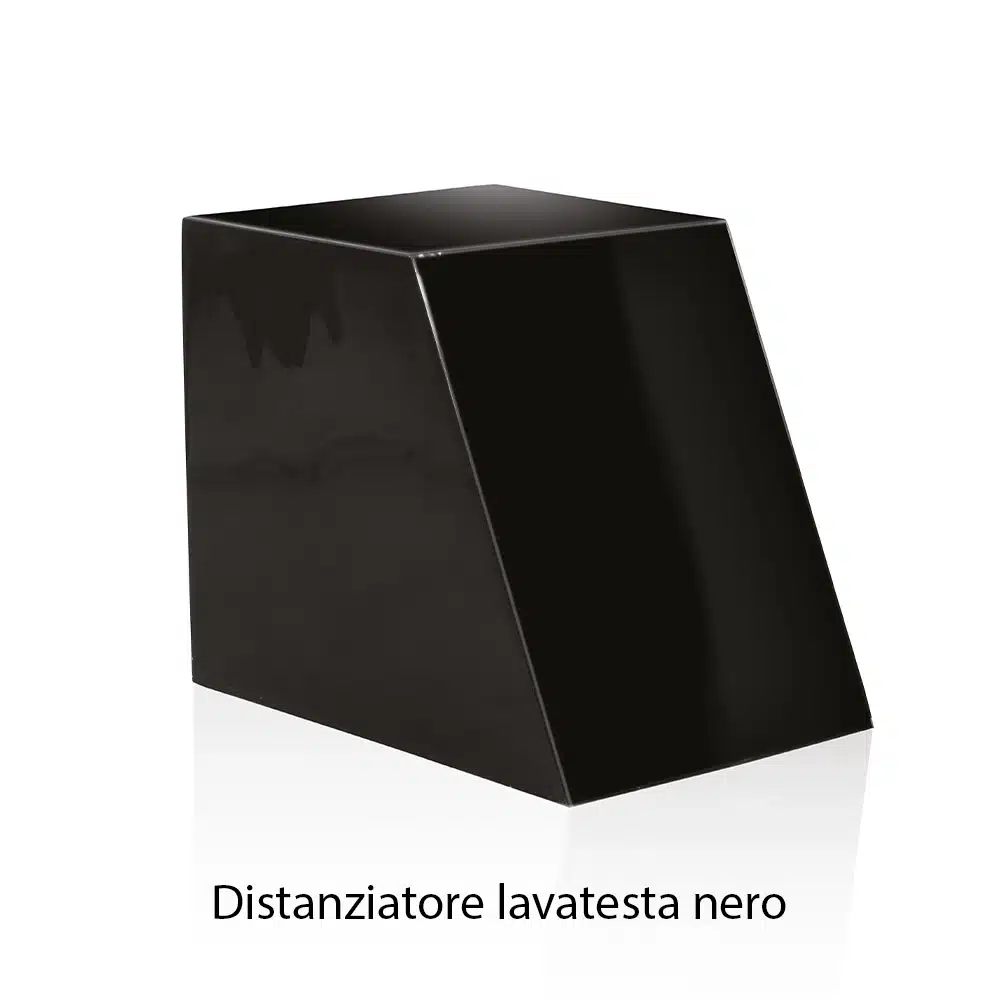 Distanziatore per lavatesta nero