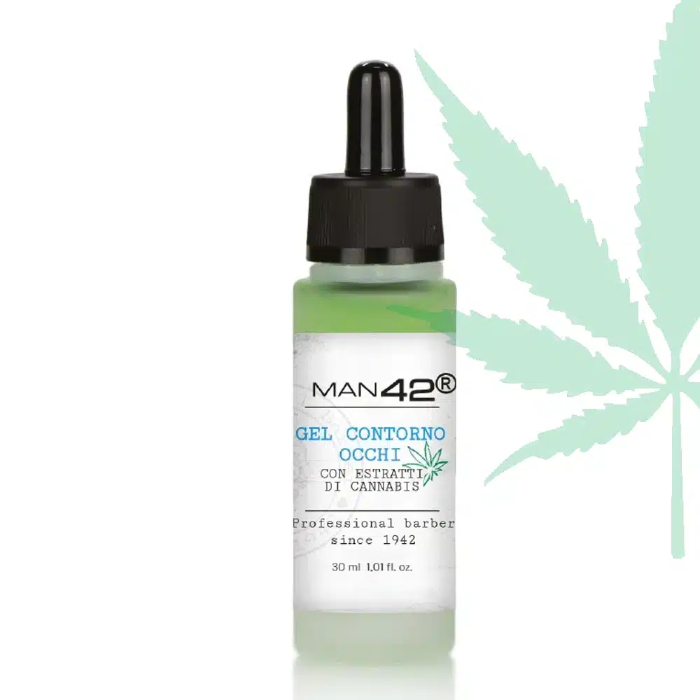 Gel contorno occhi Cannabis Retinolo e acido lattico 30 ml - MAN 42