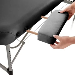 Lettino da Massaggio Pieghevole in Alluminio MASTER CONFORT ALLUMINIUM XaniPro – Bianco o Nero - immagine 12
