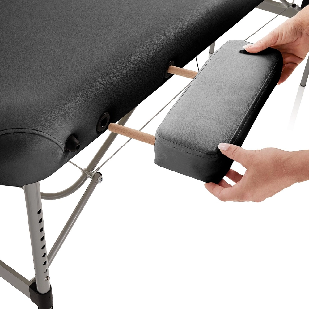 Lettino da Massaggio Pieghevole in Alluminio MASTER CONFORT ALLUMINIUM XaniPro – Bianco o Nero - immagine 12