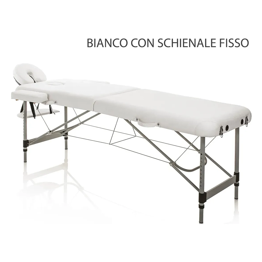 Lettino da Massaggio Pieghevole in Alluminio MASTER CONFORT ALLUMINIUM XaniPro – Bianco o Nero - immagine 7
