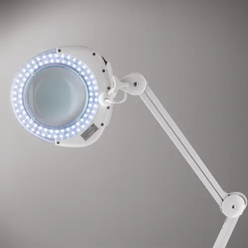 Lente LED ingrandimento professionale con stativo per estetista - immagine 3