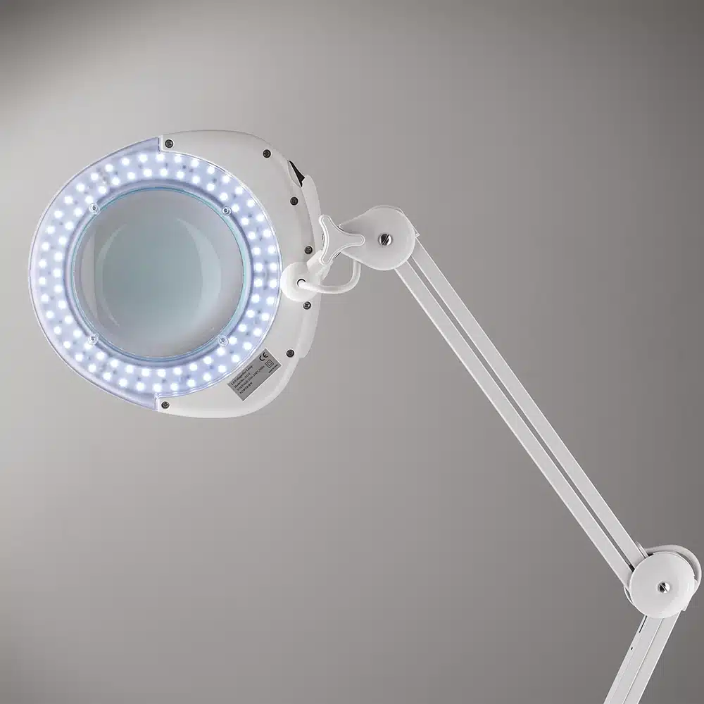 Lente LED ingrandimento professionale con stativo per estetista - immagine 3