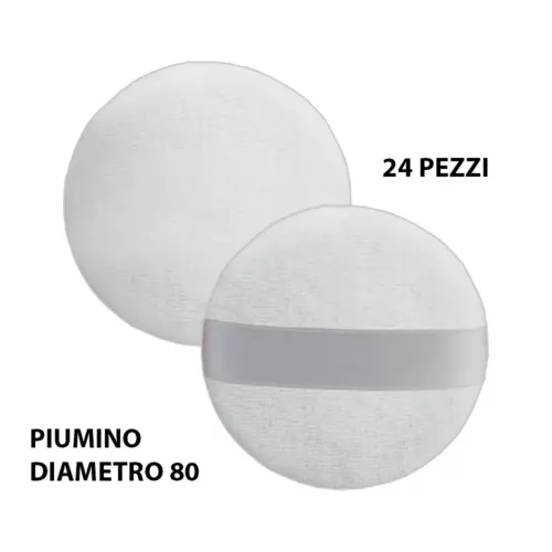 PIUMINO GRANDE PER MANICURE 8 cm - 24 PEZZI