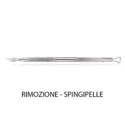 RIMOZIONE SPINGIPELLE IN ACCIAIO PER MANICURE E PEDICURE