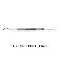 SCALZINO PUNTE PIATTE IN ACCIAIO PER MANICURE E PEDICURE