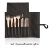 Set 10 pennelli setola nylon per trucco make up
