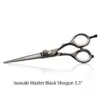 Forbici 5.5" per capelli Giapponesi da taglio parrucchiere Acciaio Giapponese AISI 440 brunito