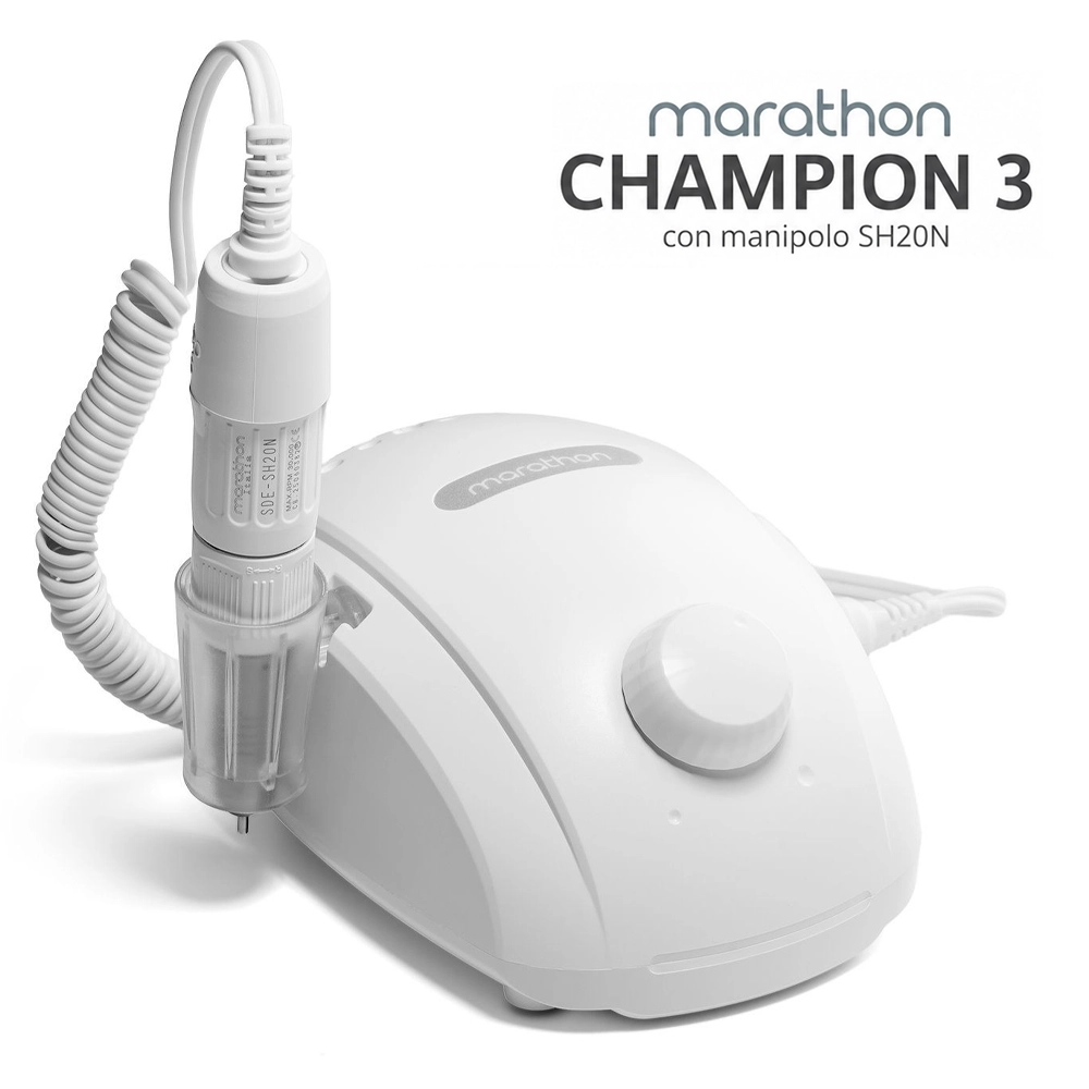 fresa marathon champion 3 bianca originale marathon italia manipolo SH20N