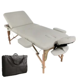 Alternative view of Lettino da massaggio pieghevole portatile regolabile con borsa