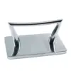 Poggiapiedi CURVY in acciaio per poltrone da barbiere parrucchiere poggiapiede