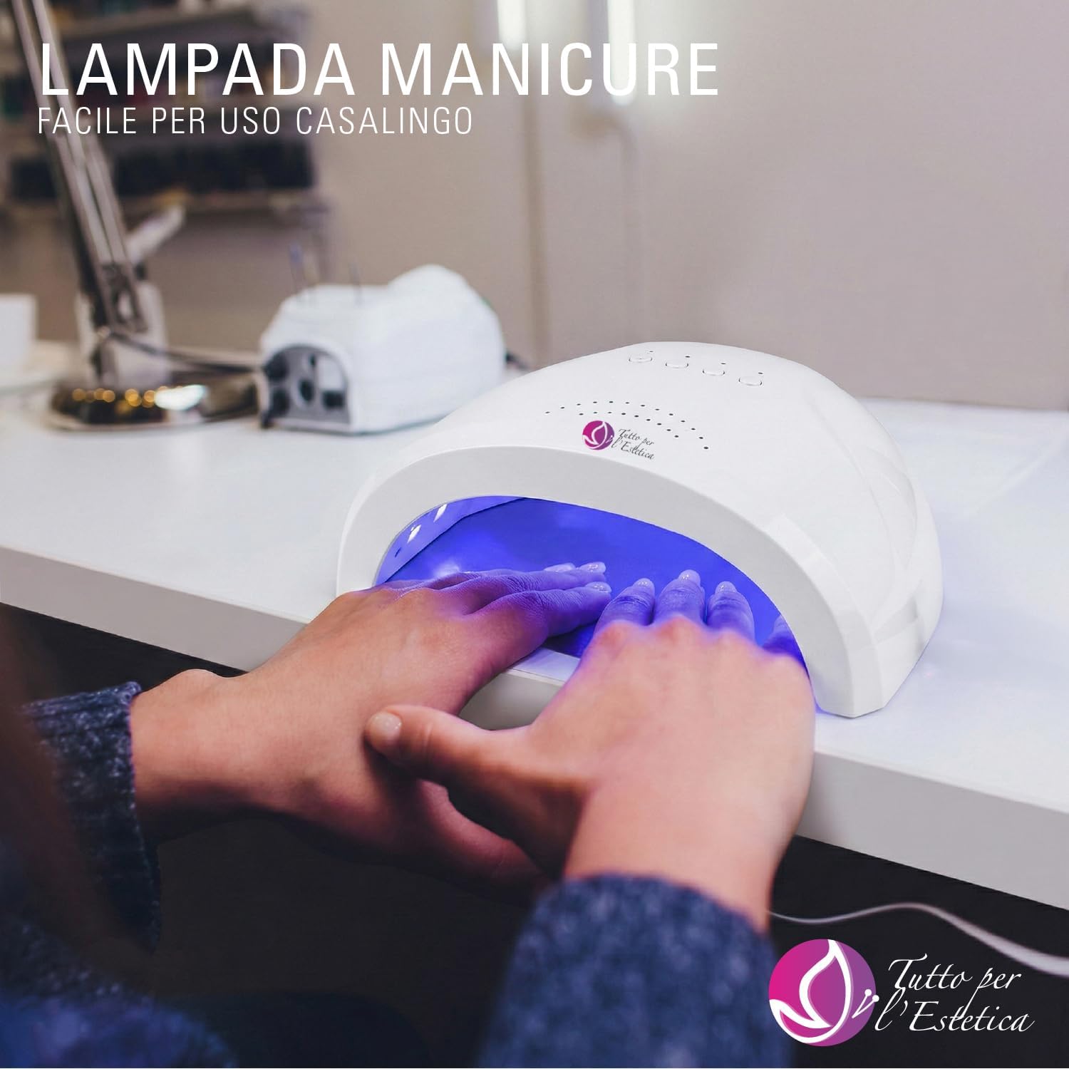 Lampada manicure led per estetista 48W