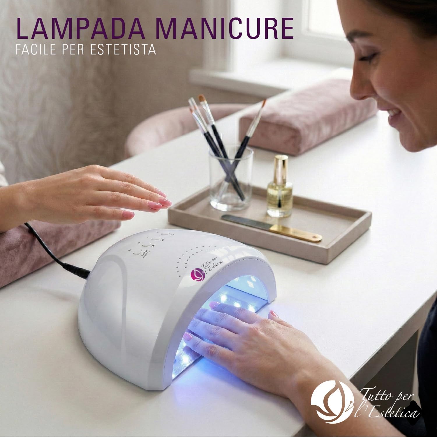 Lampada manicure led per estetista 48W