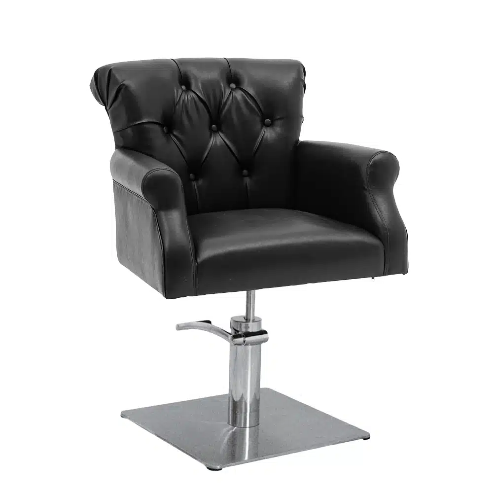 Sedia poltrona da parrucchiere Salone Chester - immagine 3