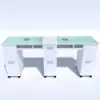 Tavolo manicure con aspiratore doppia postazione centro estetico estetista