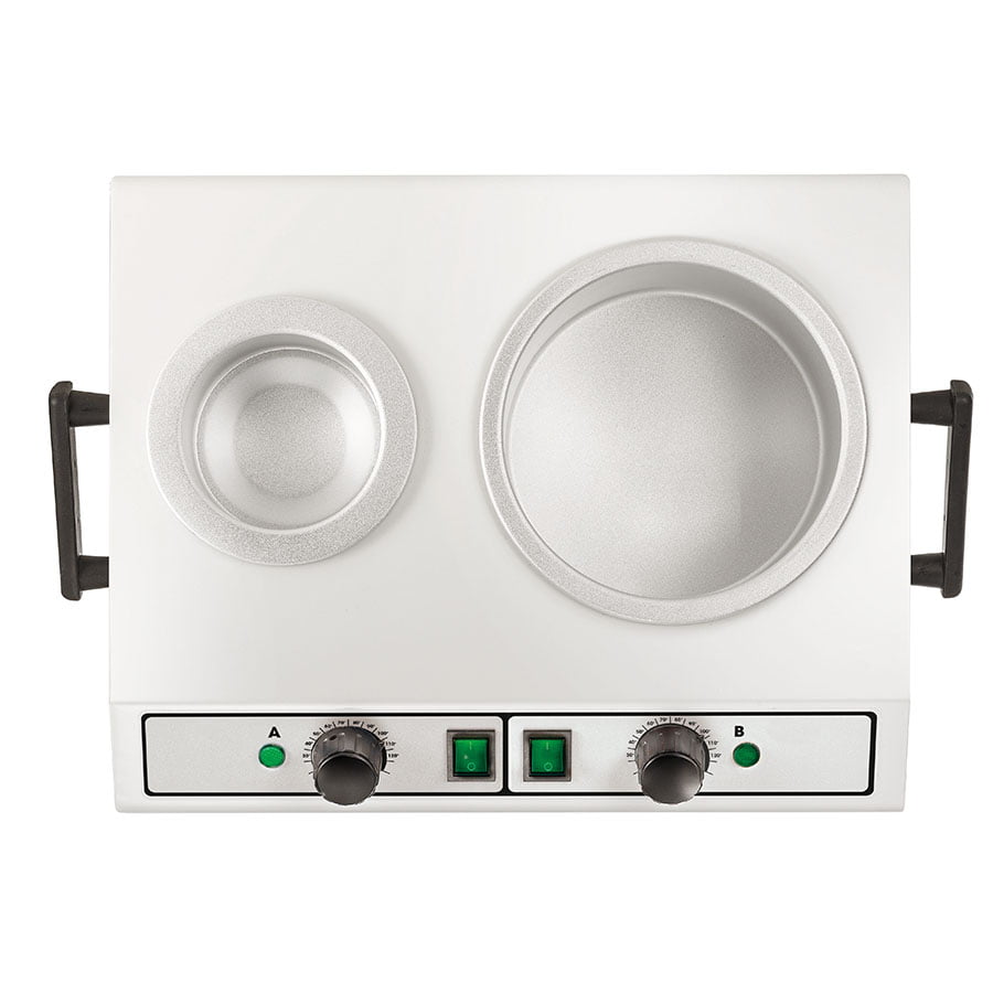 Scalda Cera Professionale Doppia Vasca per Centro Estetico - immagine 3