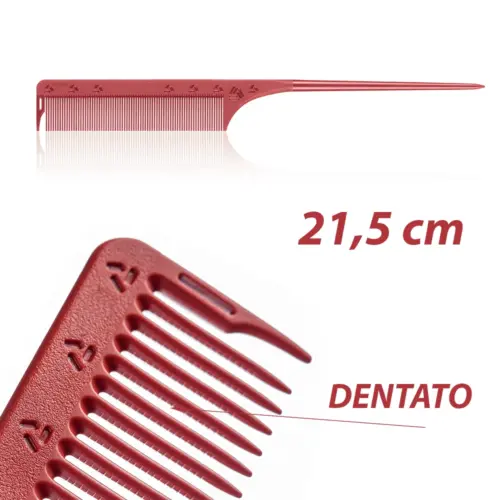 Pettine per capelli professionale antistatico con microdentatura - immagine 10