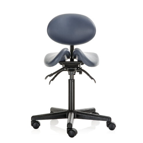 Sgabello per estetista tecnico a Sella Ergonomico con Schienale per Estetiste  Wellness - immagine 3