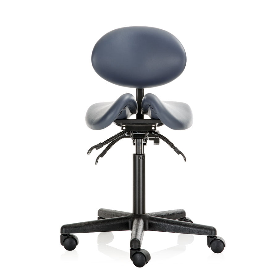 Sgabello per estetista tecnico a Sella Ergonomico con Schienale per Estetiste  Wellness - immagine 3