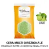 Cera brasiliana multi direzionale senza strisce al limone 1 Kg