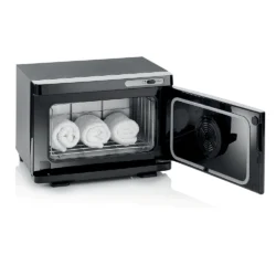 Scalda Salviette Professionale 8 Litri Nero Compact Black Aroma Therapy XaniPro